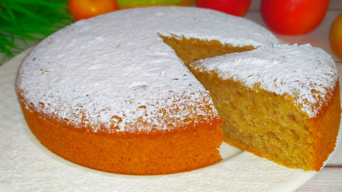 Ароматный пирог на кефире с вареньем: простой и быстрый рецепт