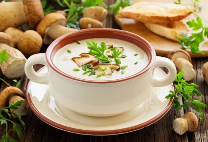Сырно-грибной суп-пюре: кулинарное волшебство для уютного вечера