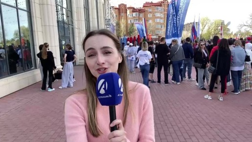 В Астрахани прошёл марафон «10 000 шагов»