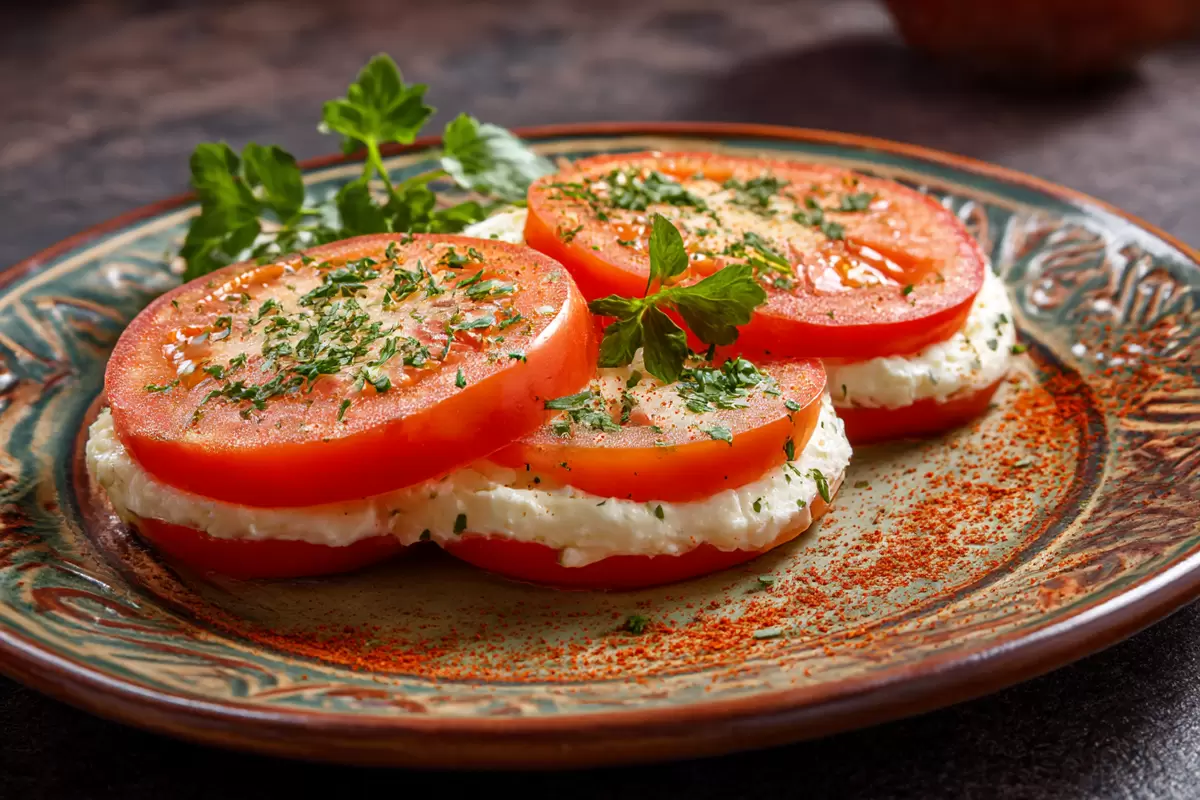 5 простых закусок с помидорами: быстро, вкусно и эффектно