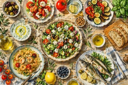 Средиземноморская диета: ключ к здоровью и долголетию