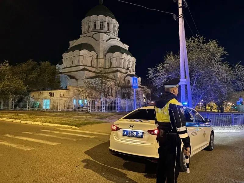 Астраханская полиция обеспечит охрану общественного порядка во время празднования православного праздника Пасхи