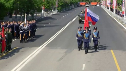 Парад Победы в Астрахани — запись трансляции