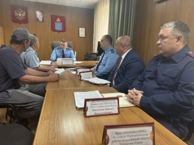 Первый заместитель прокурора Астраханской области провел личный прием жителей Наримановского района