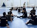 Астраханские студенты и ветераны СВО провели совместную тренировку по волейболу сидя