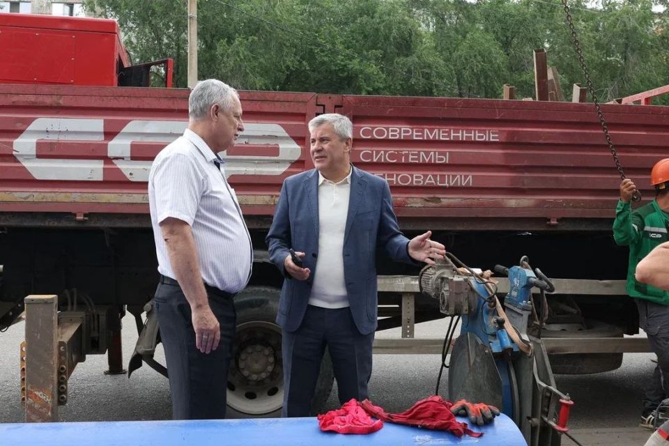 Капремонт напорного коллектора на улице Бертюльской в Астрахани завершат до конца 2026 года Капремонт напорного коллектора на улице Бертюльской в Астрахани завершат до конца 2026 года