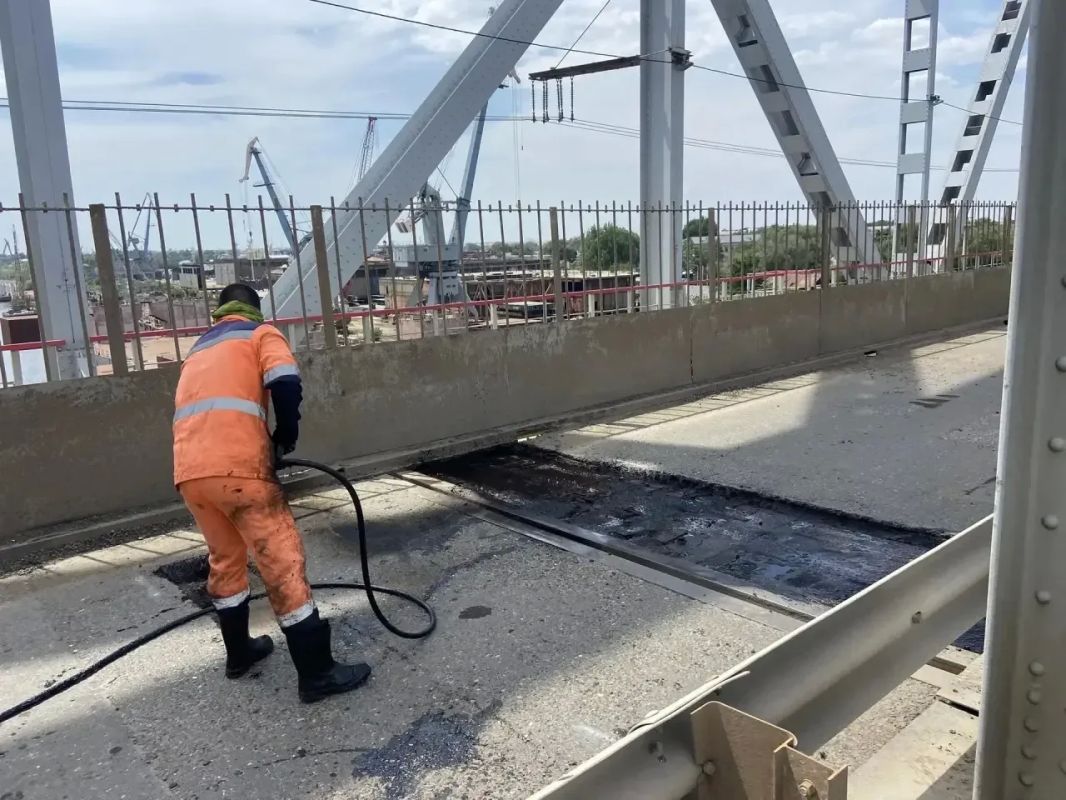 Работы на Старом мосту завершены Работы на Старом мосту завершены