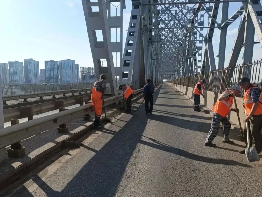 Работы на Старом мосту завершены Работы на Старом мосту завершены