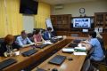 Сегодня в облизбиркоме состоялось очередное совещание с председателями территориальных избирательных комиссий и руководителями органов местного самоуправления Астраханской области