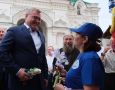 Губернатор Игорь Бабушкин посетил юбилейную социальную ярмарку в Астрахани