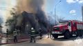 В Астрахани в Кировском районе горит жилой дом