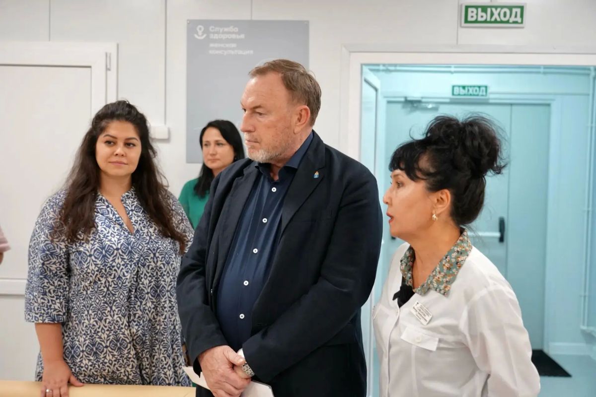 В Приволжском районе открылась новая модульная женская консультация В Приволжском районе открылась новая модульная женская консультация