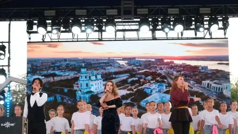 Астраханцы широко отметили День города Астраханцы широко отметили День города